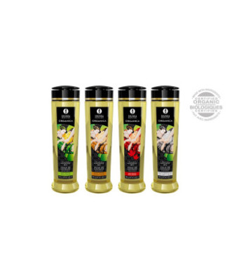 Huile de massage aphrodisiaque bio douceur d'amande 240ml 